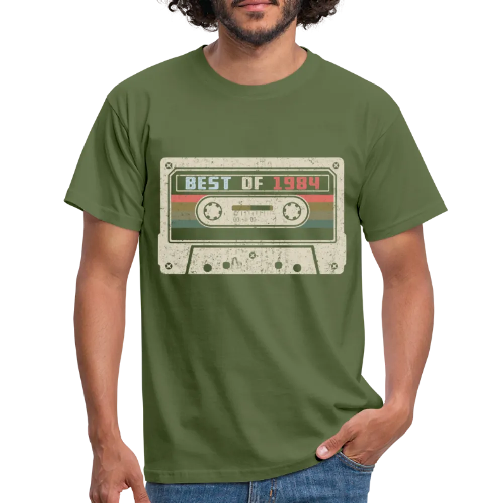 1984 Geburtstags Shirt Vintage Kassette Best of 1984 Geschenk T-Shirt