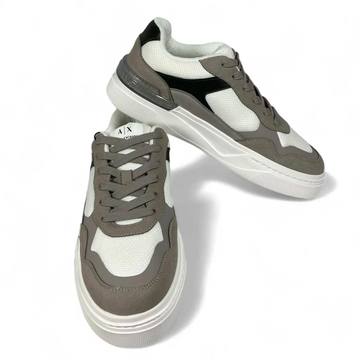   Armani Exchange  AX-MEN  - 533_XUX218 XV856_U176 beige  Low-Top Sneaker 