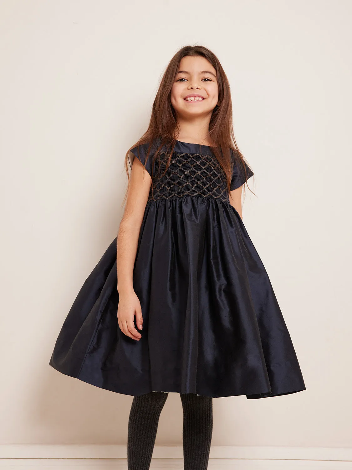 Bonpoint dress Comtesse Navy