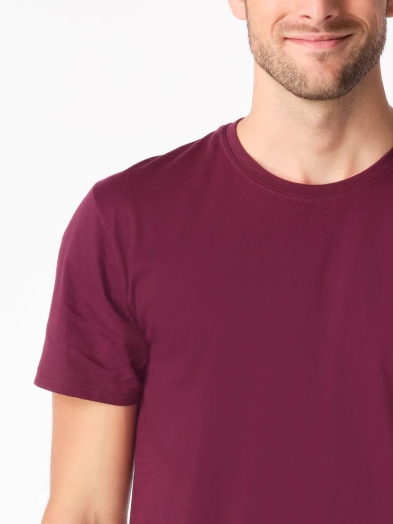 CityZen AGEN Herren T-Shirt Burgunderrot XXL