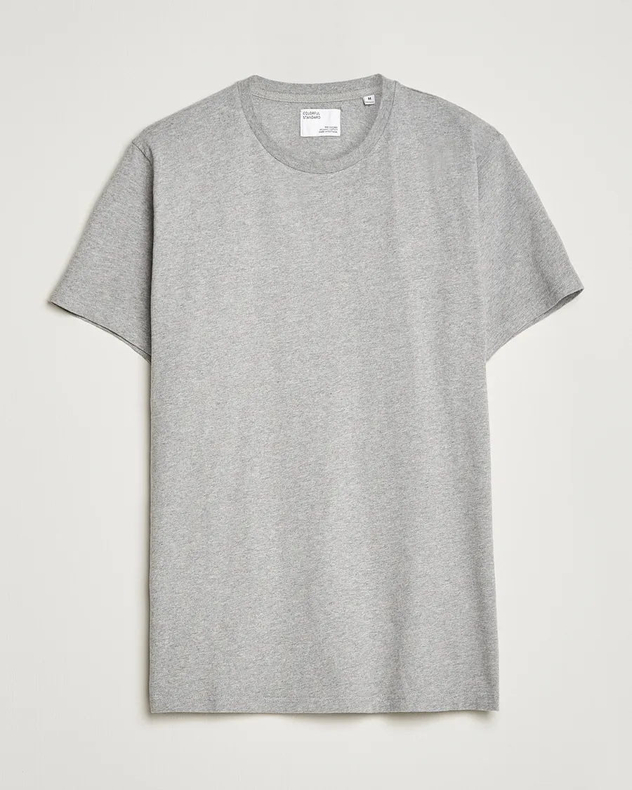 Classic Organic T-Shirt Heather Grey
