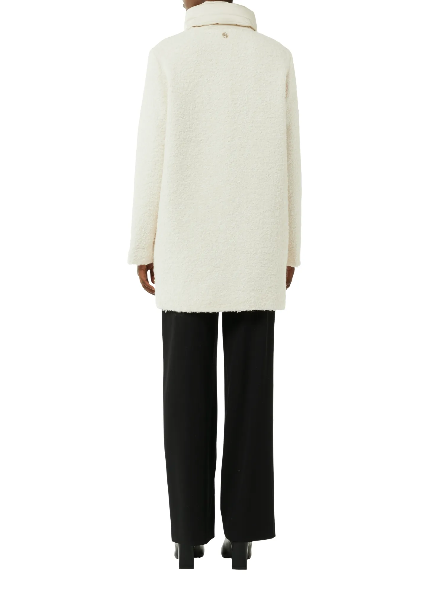 COMMA Mantel aus Bouclé-Satin-Mix 10761024