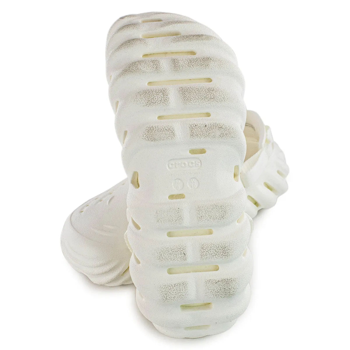 Crocs Echo Clog Badeschuhe 207937-100 - weiss