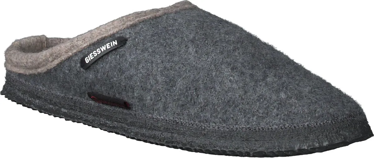Damen-Hausschuhe aus Schurwolle 411407685185 (Grau)