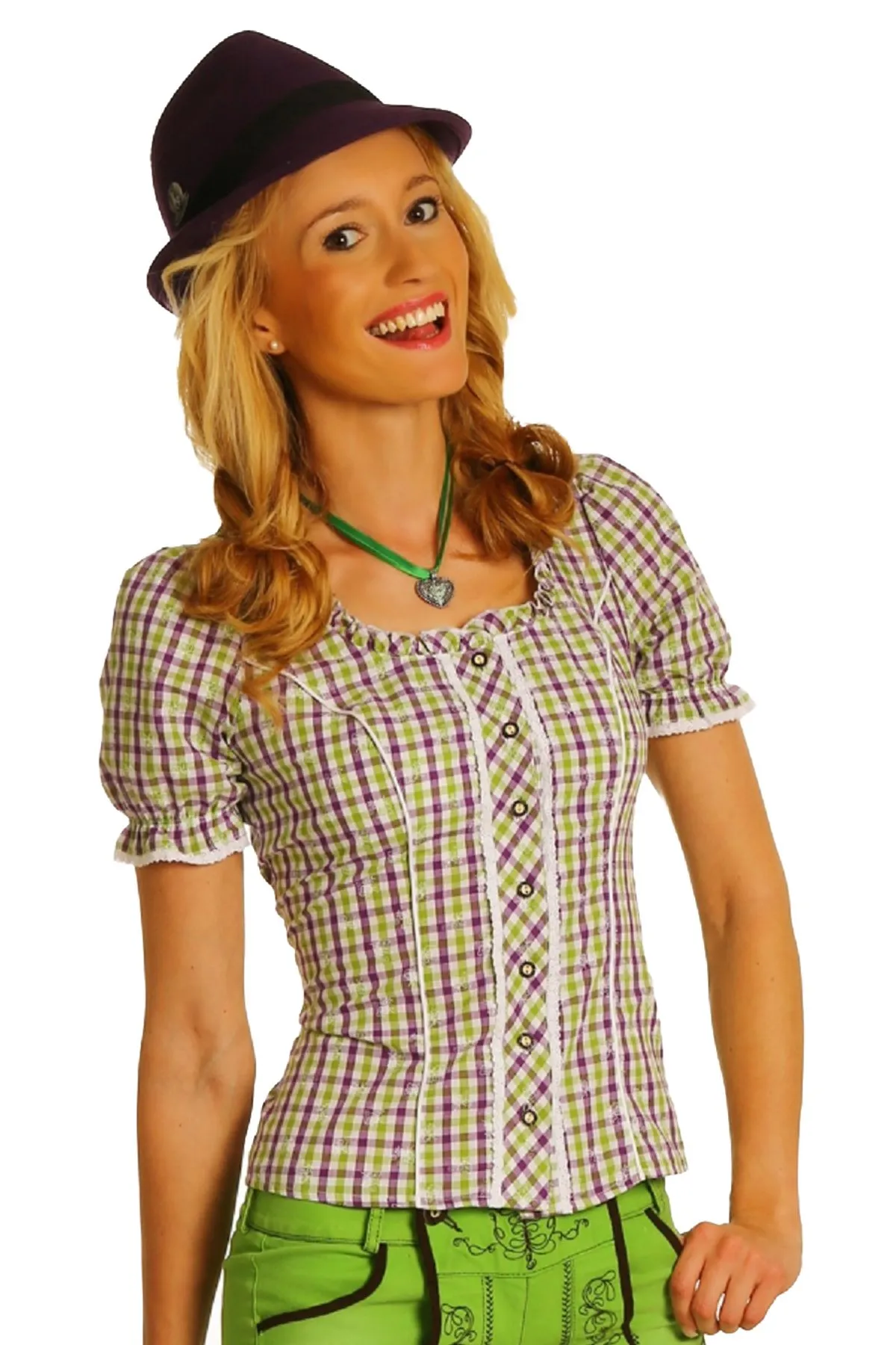 Fuchs Trachten - Damen Trachten Bluse in versch. Farben, (Artikelnummer: 4540)