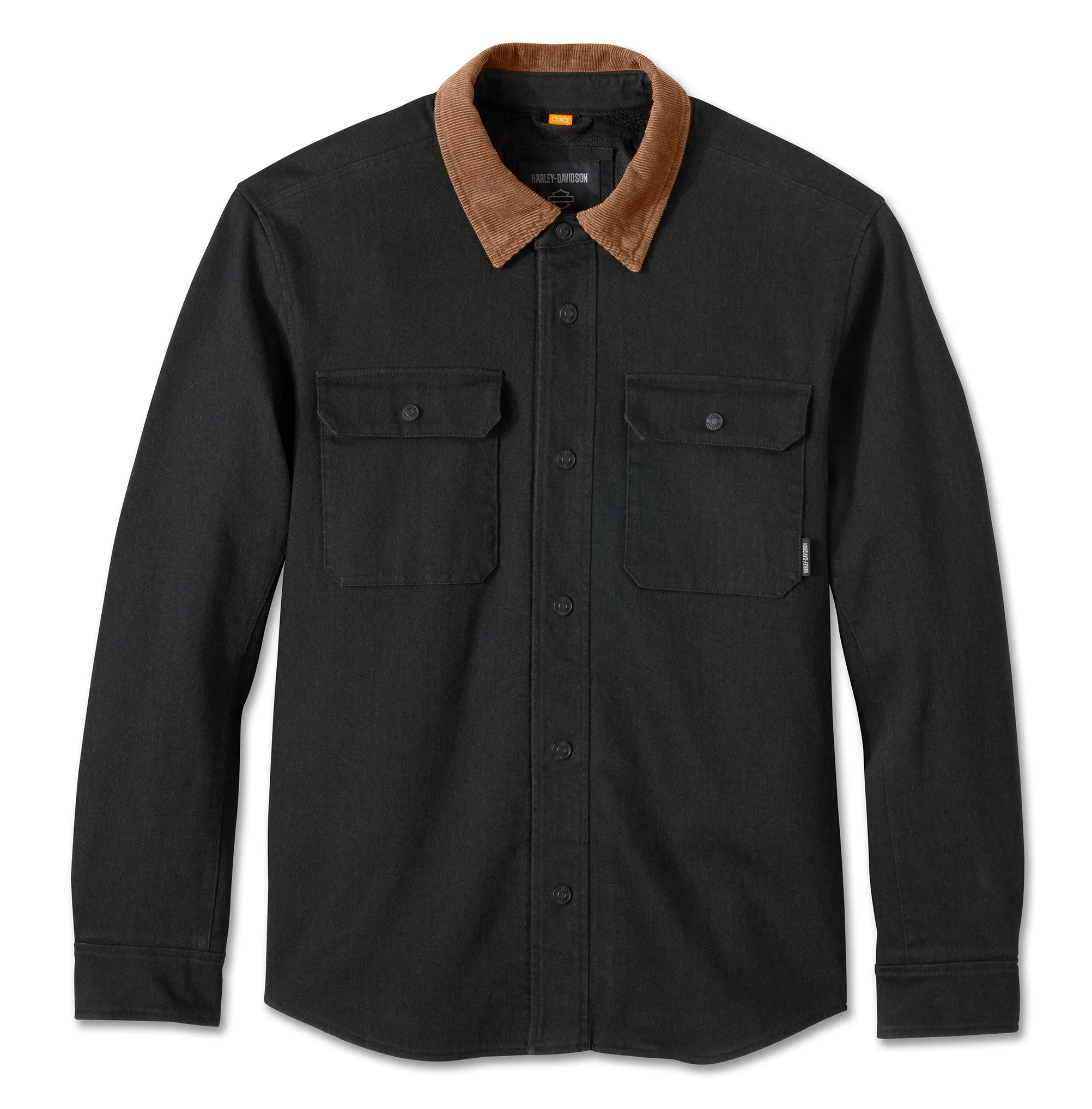 Harley-Davidson Sherpa Operative 2.0 Motorrad-Hemdjacke schwarz