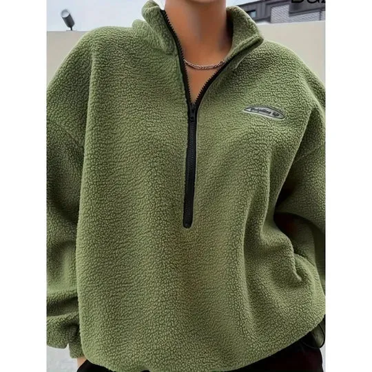 Heidi-Mode | Pullover-Sweatshirts mit Reißverschluss