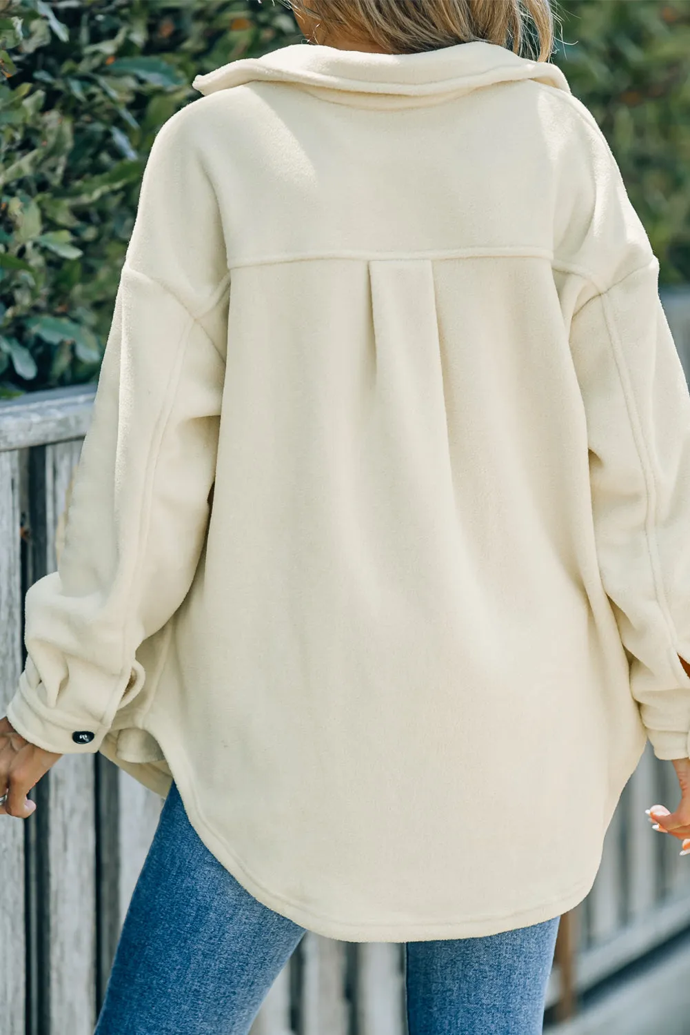 Hemdjacke Mit Geknöpftem Umlegekragen