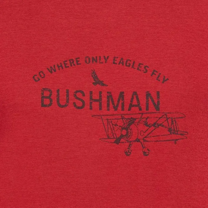 Herren T-Shirt BUSHMAN MAWSON rot XXL