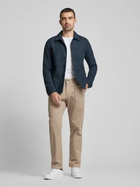 Jack & Jones Premium Hemdjacke mit Knopfleiste Modell 'WINTER' (dunkelblau) online kaufen
