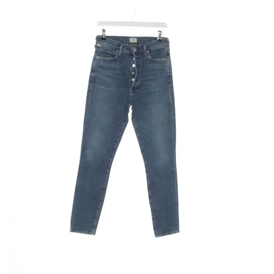 Jeans Straight Fit W28 Blau
