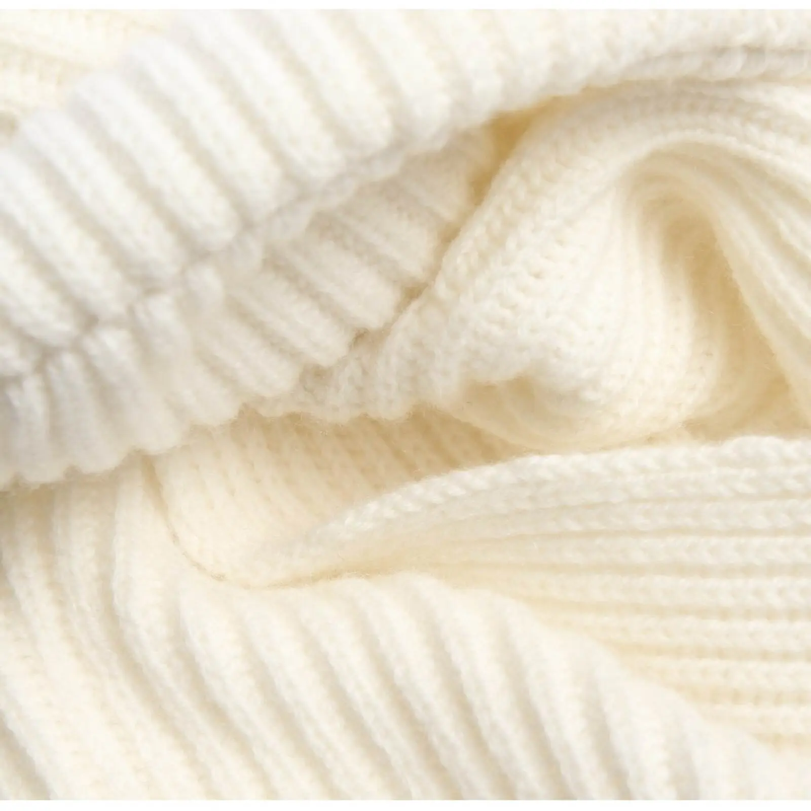 Kaschmirpullover S Cream
