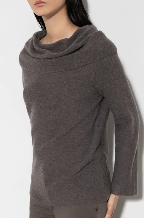 LUISA CERANO Pullover SCHALKRAGEN 