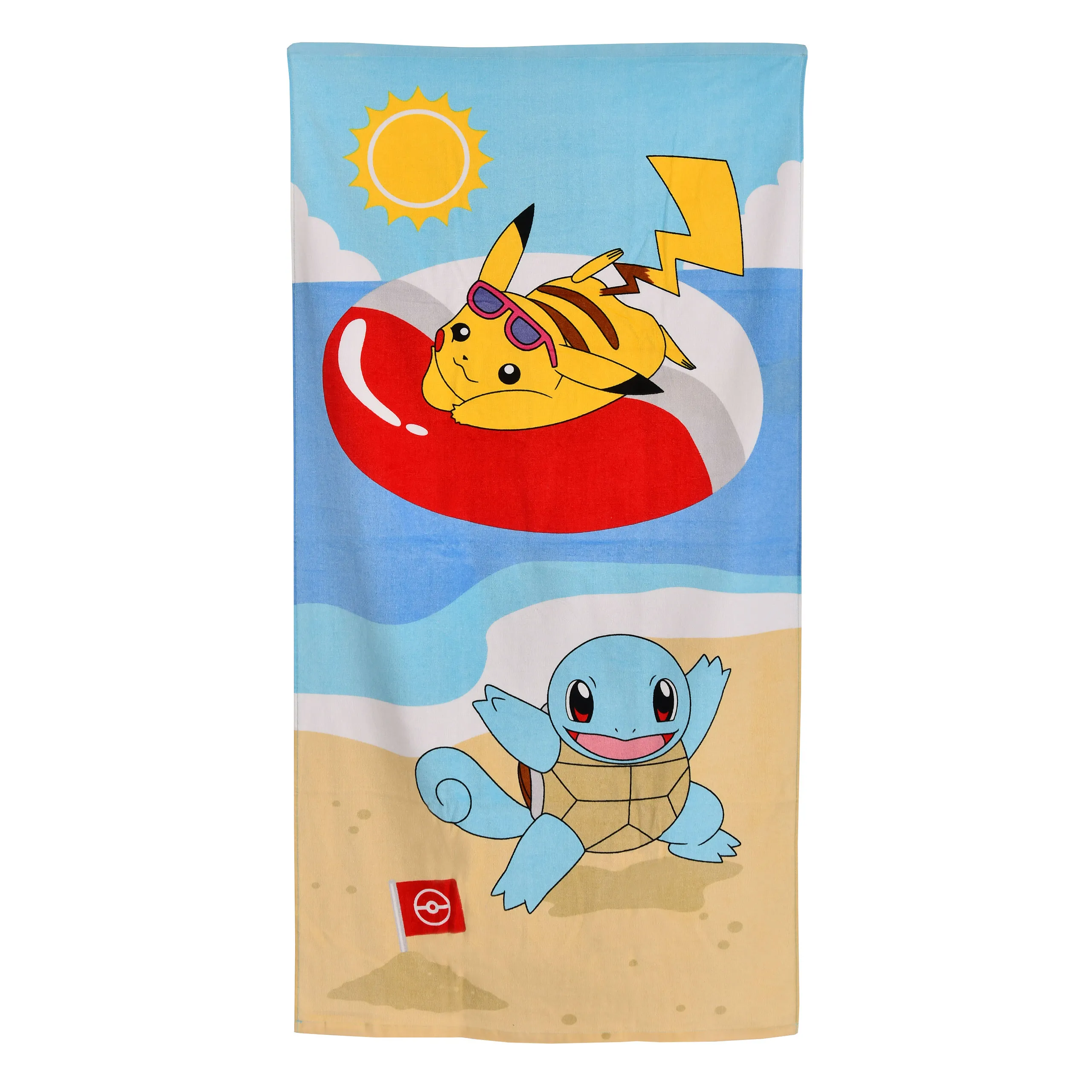 Pokemon - Pikachu & Schiggy Badetuch