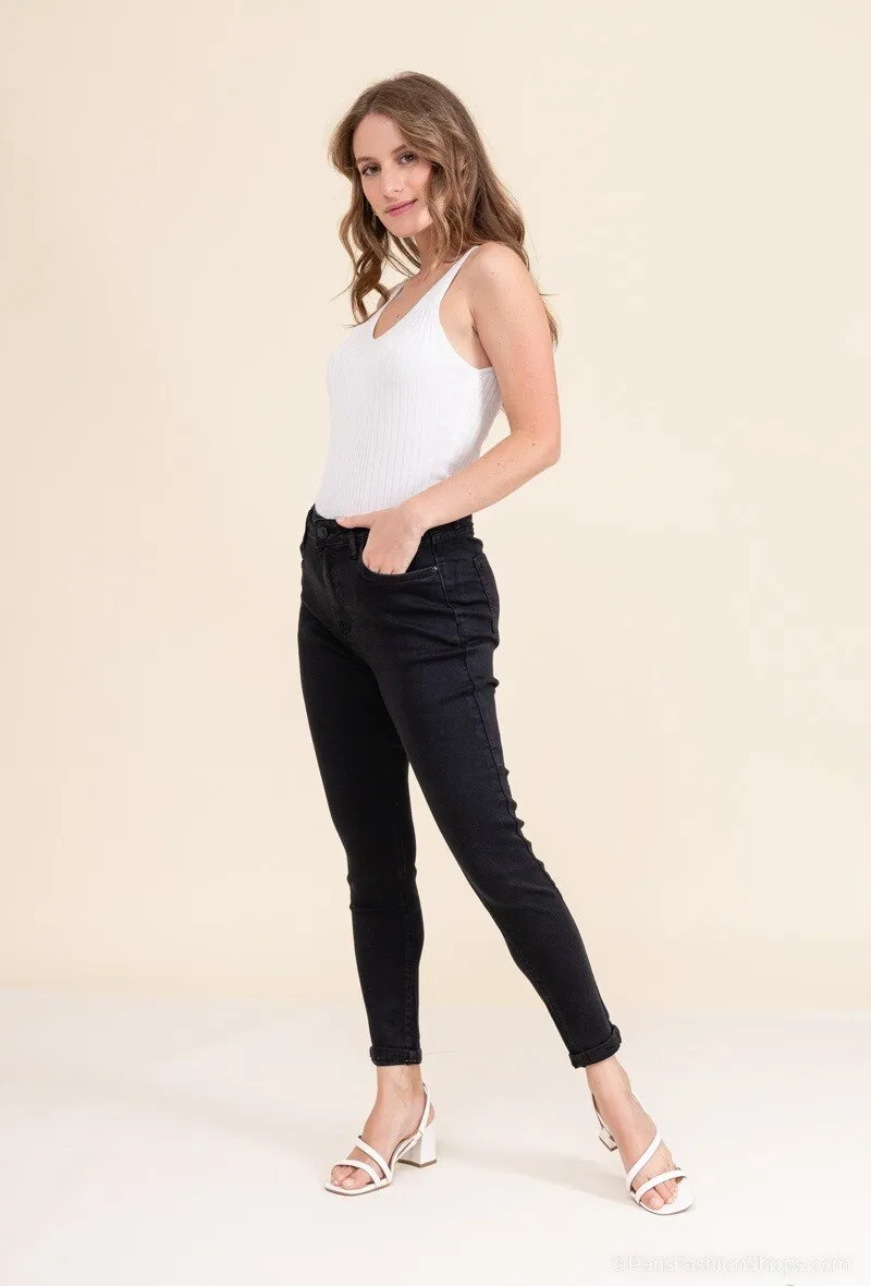 Schwarze Jeans