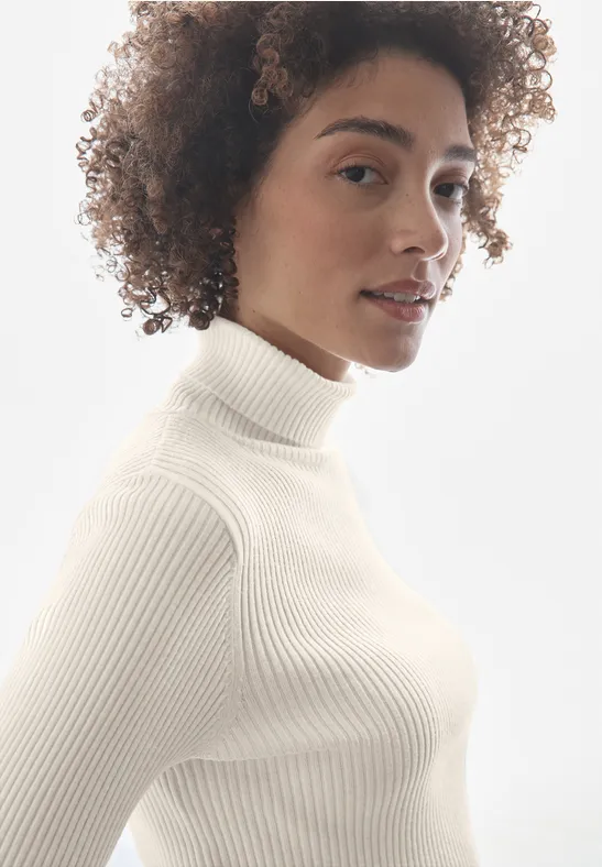 Street One Basic Rollkragen-Pullover 