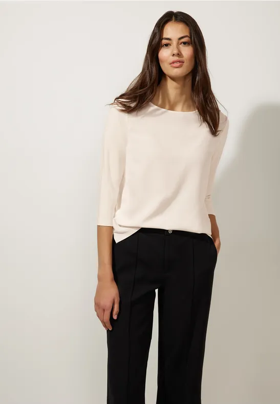 Street One Materialmix Basic Shirt 