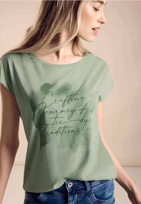 Street One T-Shirt mit Wording 