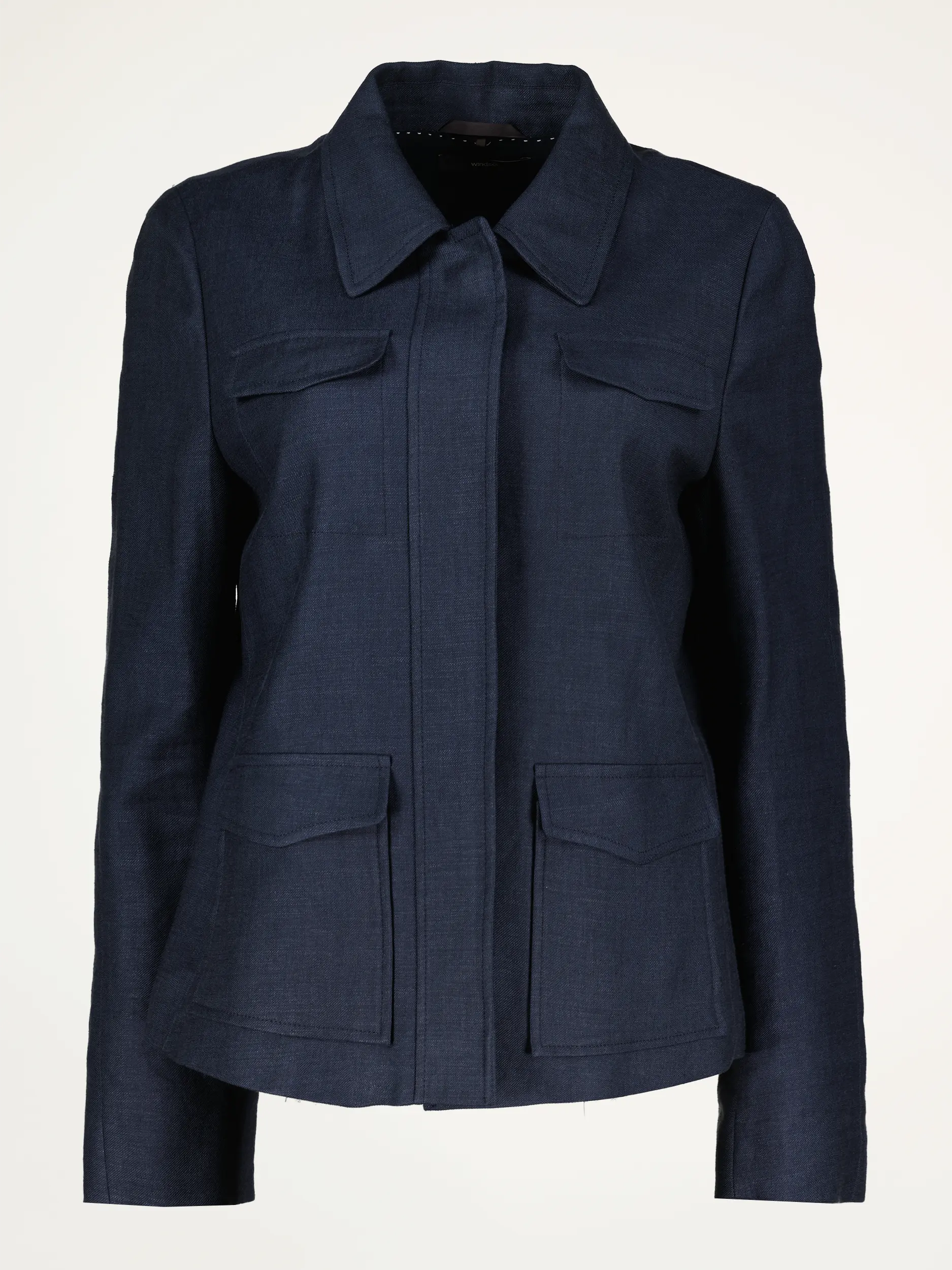 Windsor Leinen-Mix Jacke für Damen